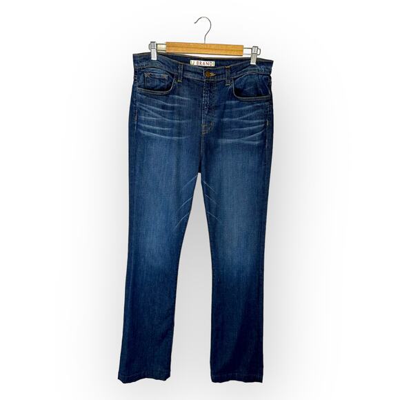 J Brand Women's Monaco Straight Leg Jean Size 31 Dark Wash 2298C032 Cut# 8022 - Picture 1 of 11